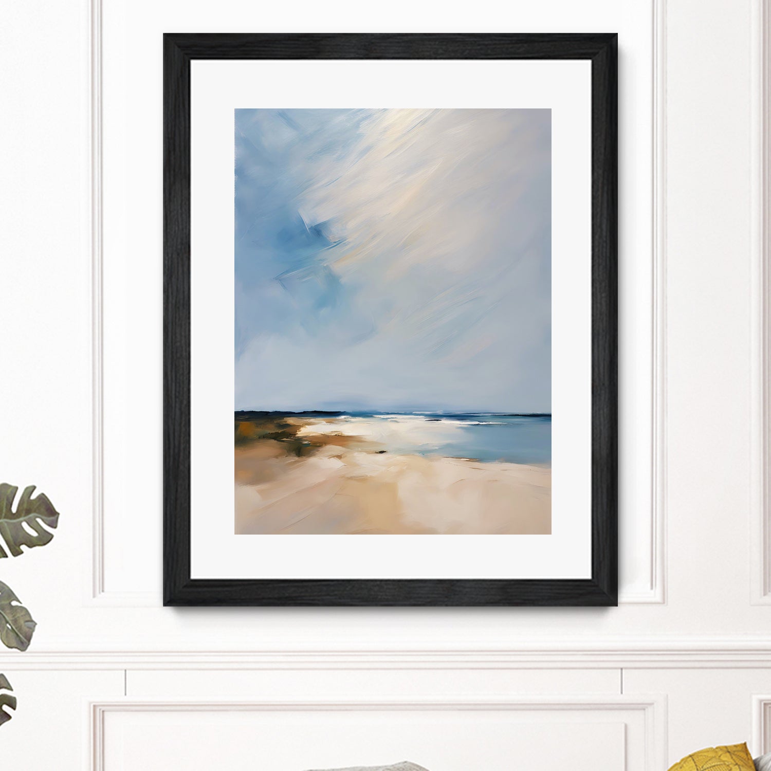 Quiet beach and sea by Ohkimiko on GIANT ART - nature and landscapes 