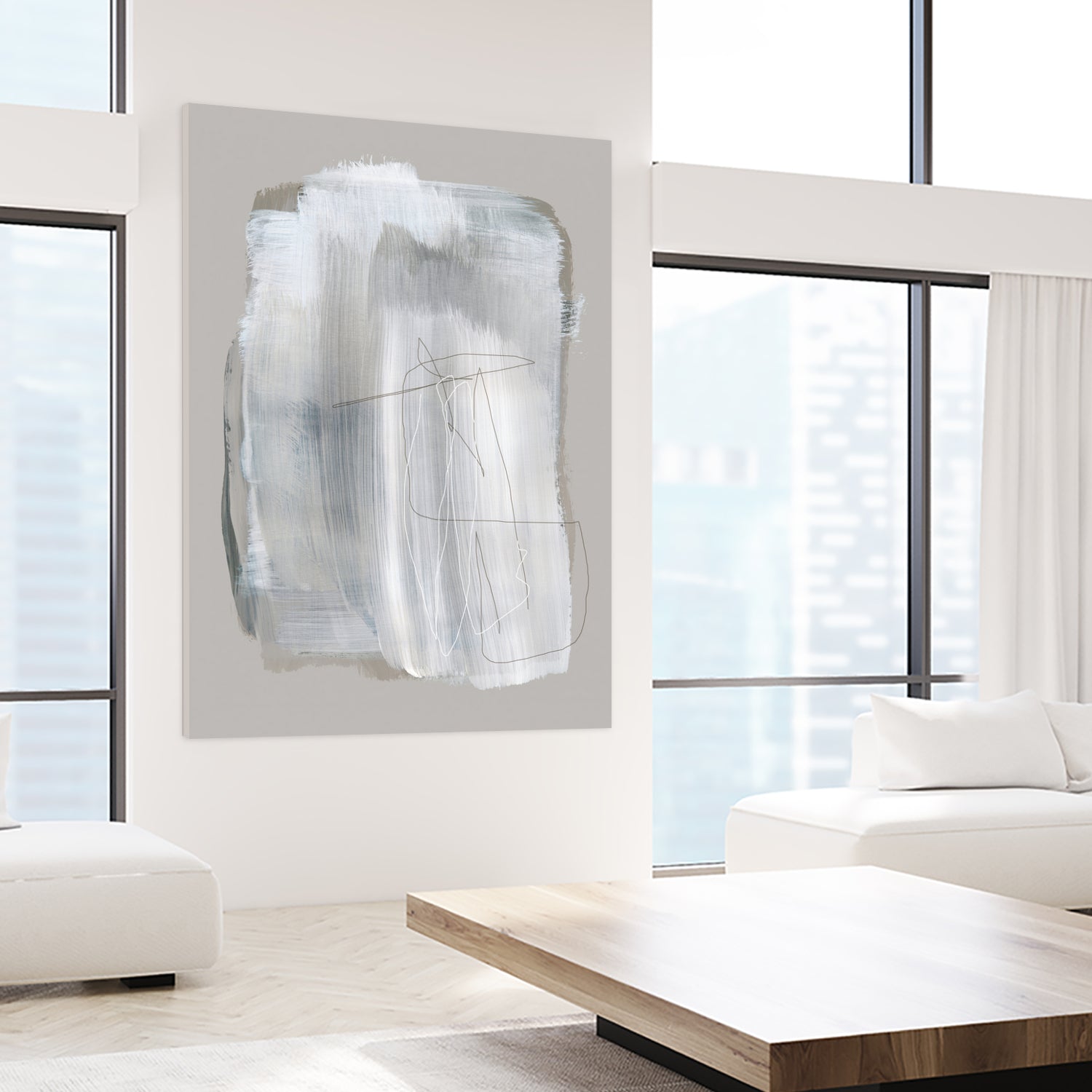 Abstract Brush Strokes 109 by Mareike on GIANT ART - bohmer