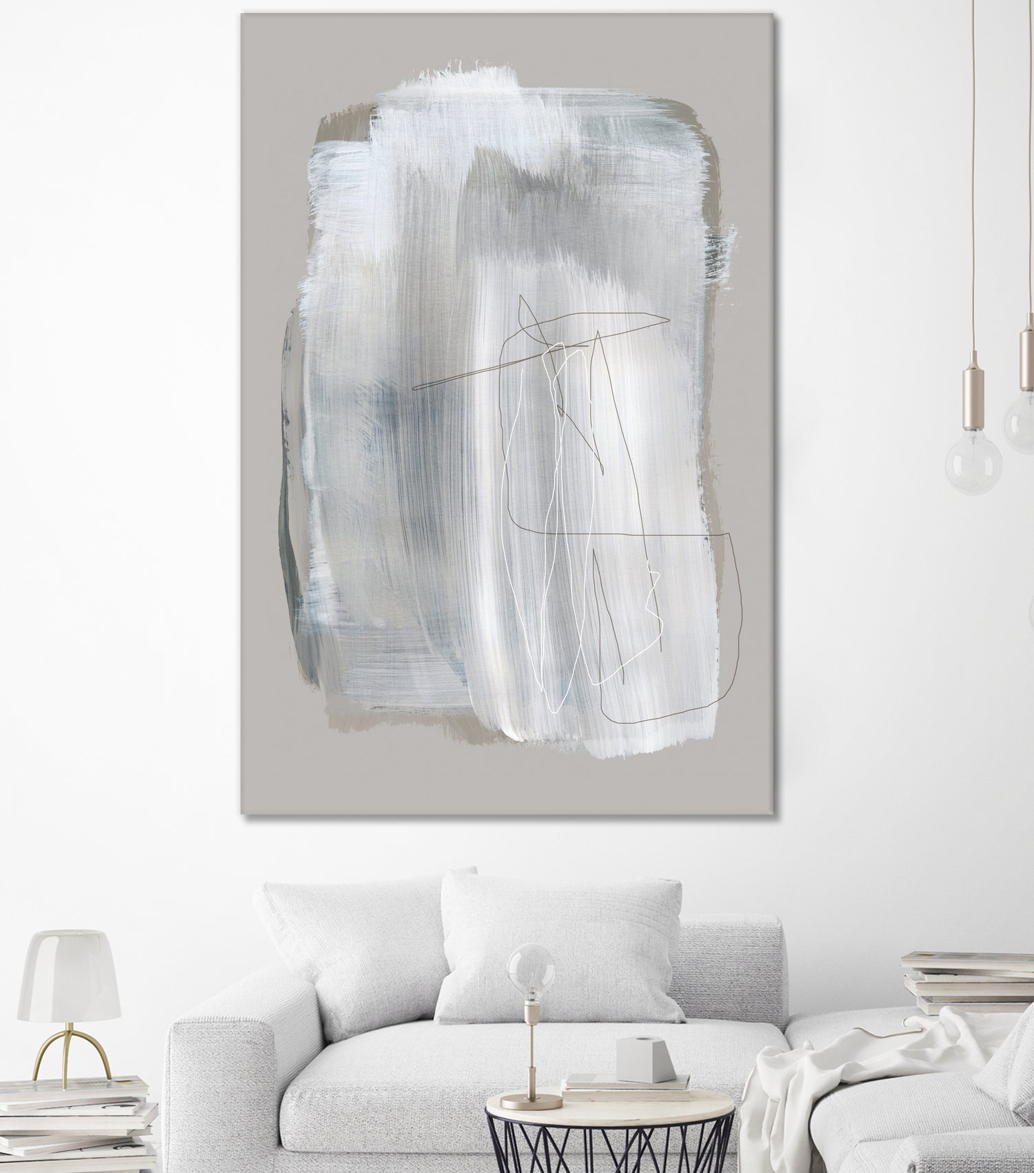 Abstract Brush Strokes 109 by Mareike on GIANT ART - bohmer