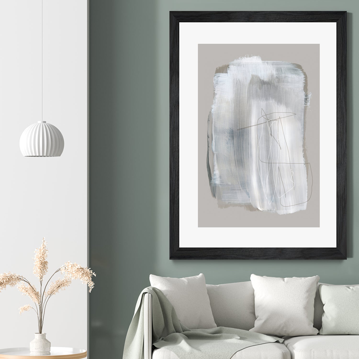 Abstract Brush Strokes 109 by Mareike on GIANT ART - bohmer