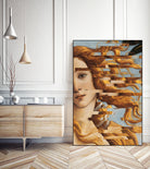 The Birth of Venus by Sandro Botticelli COLLAGE by The on GIANT ART - illustration painting