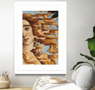 The Birth of Venus by Sandro Botticelli COLLAGE by The on GIANT ART - illustration painting