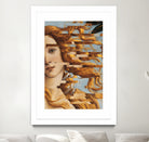 The Birth of Venus by Sandro Botticelli COLLAGE by The on GIANT ART - illustration painting