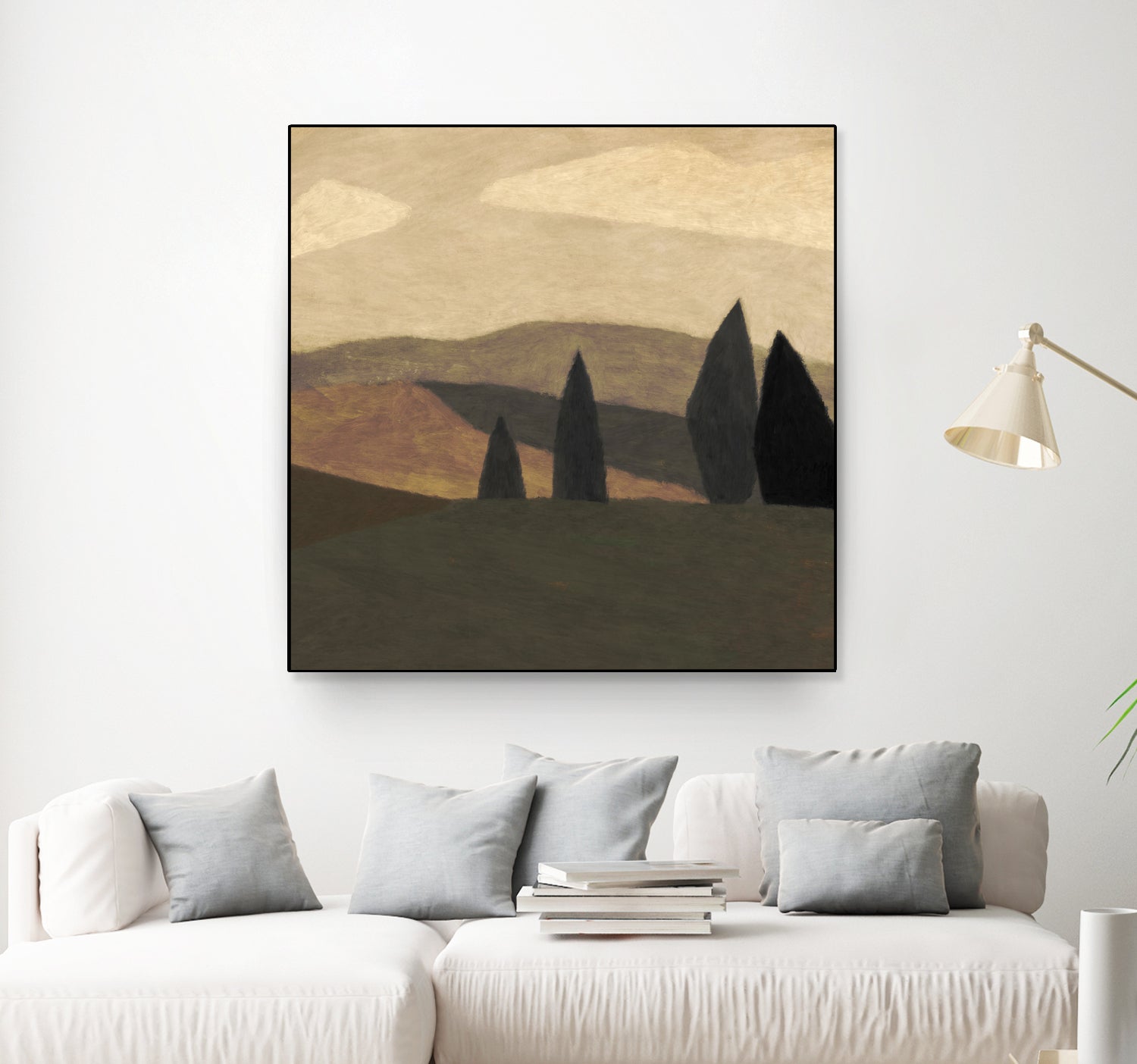 Paysage 2 by Dan on GIANT ART - illustration painting