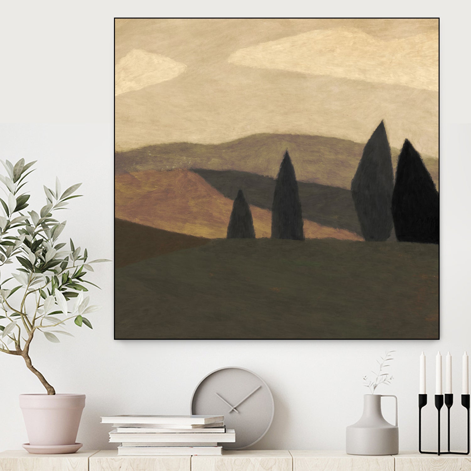 Paysage 2 by Dan on GIANT ART - illustration painting