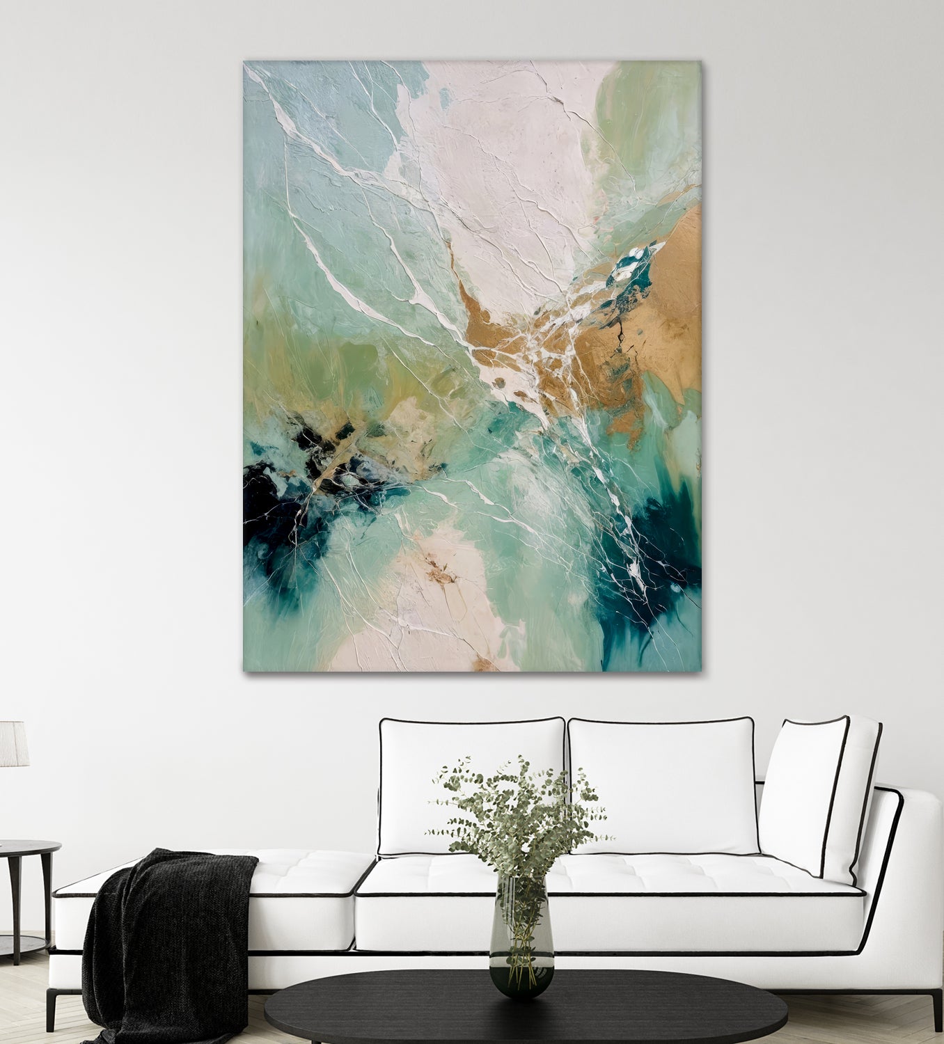 Ethereal Currents by Alpenglow Workshop on GIANT ART - abstract abstract art