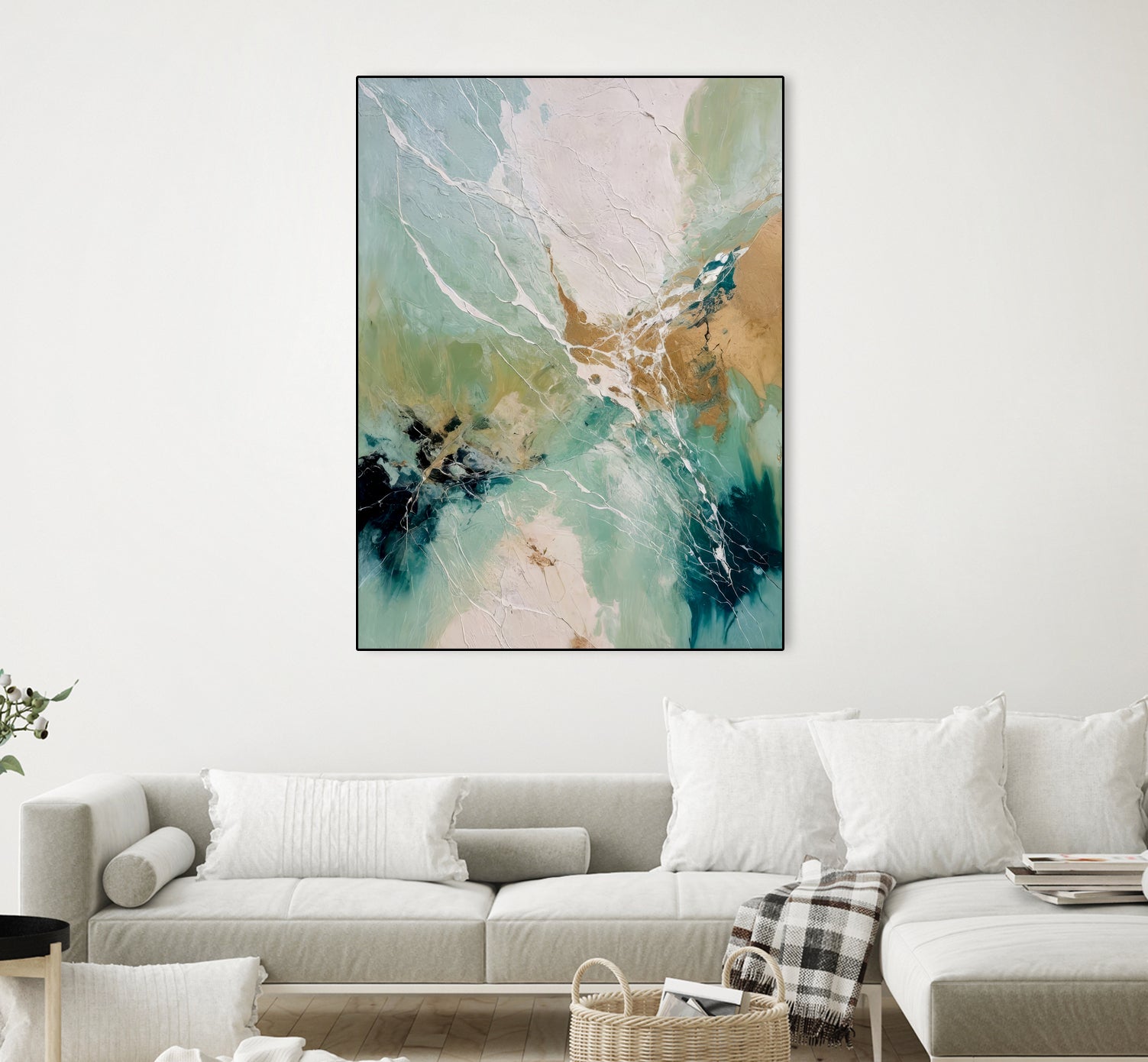 Ethereal Currents by Alpenglow Workshop on GIANT ART - abstract abstract art