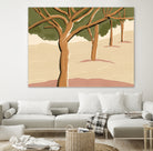 Landscape trees by Little Dean on GIANT ART - landscape painting