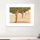 Landscape trees by Little Dean on GIANT ART - landscape painting