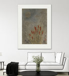 Japanese Grass Field At Night (1807a¬Ä¬ì1891) by Shibata Zeshin on GIANT ART - 9449 illustration