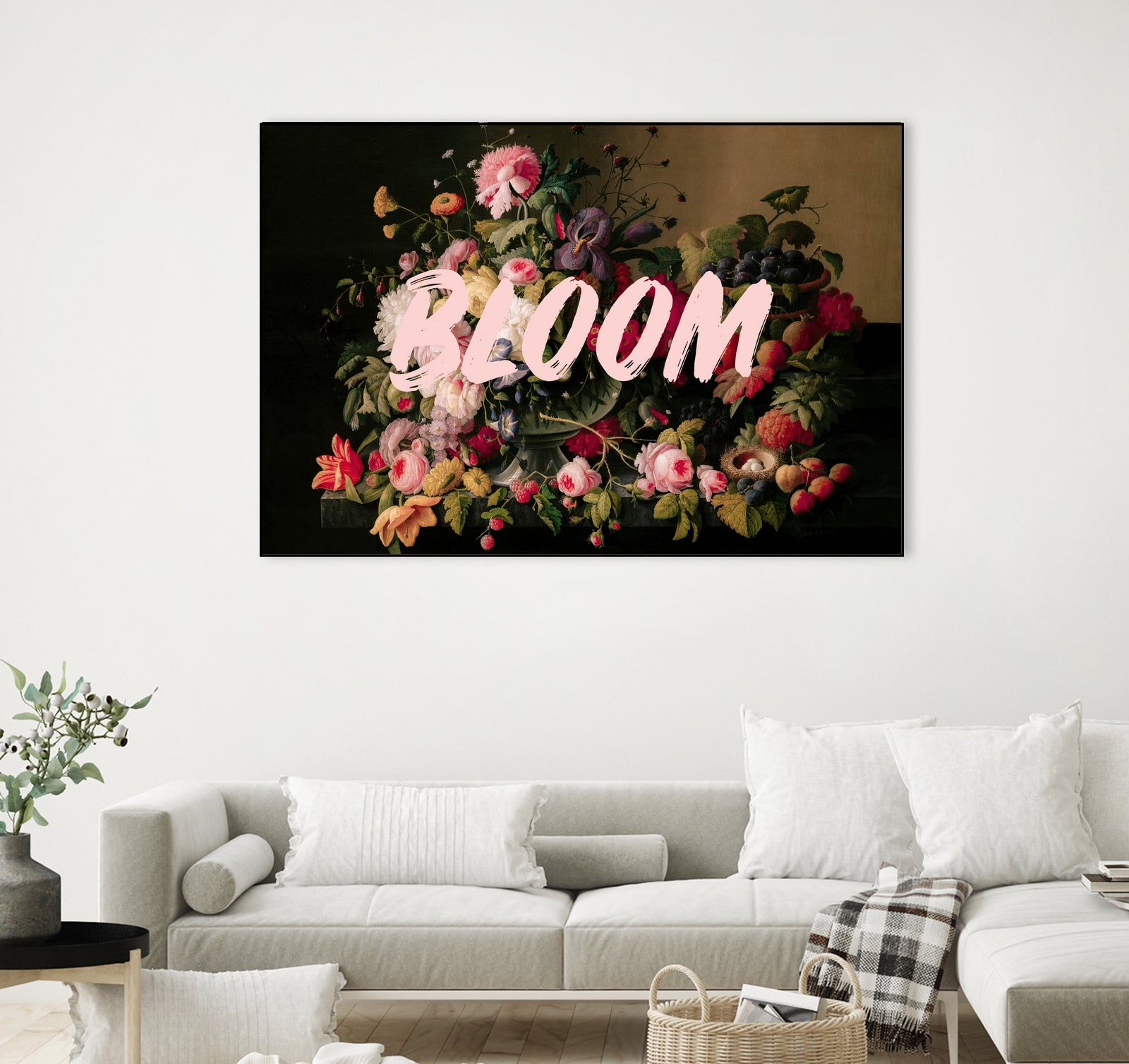 Bloom Ratio2x3 by Grace on GIANT ART - pink botanical