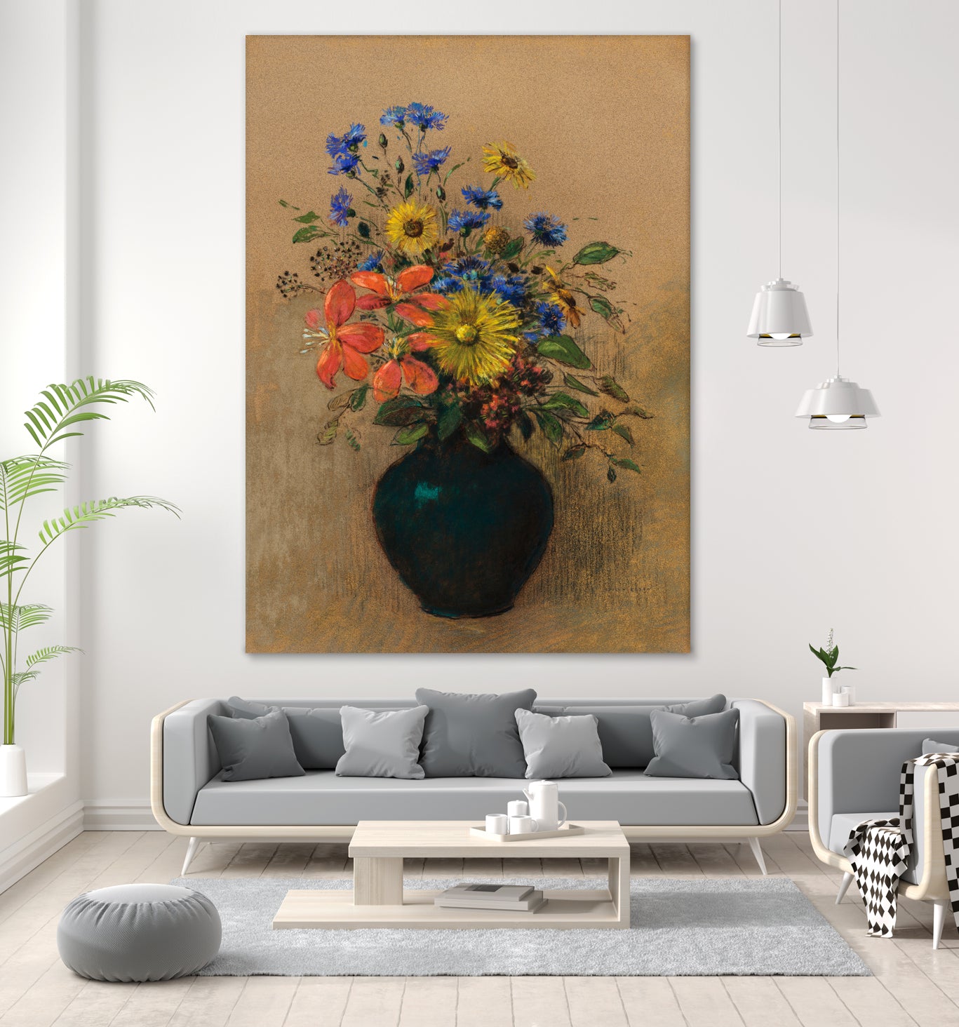 Wildflowers by Pictufy on GIANT ART - 