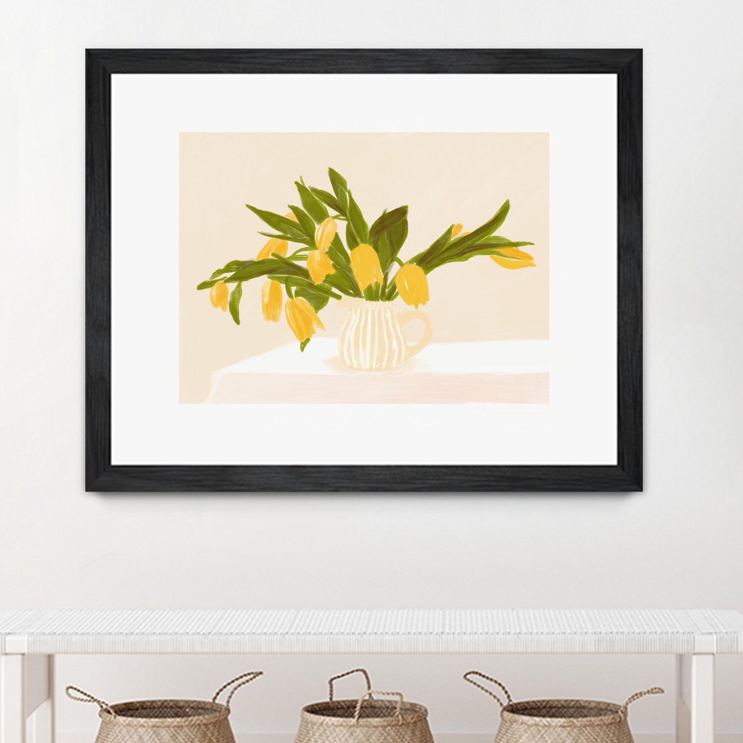 Pandcyellowtulips Copy by Jenny on GIANT ART - liz rome