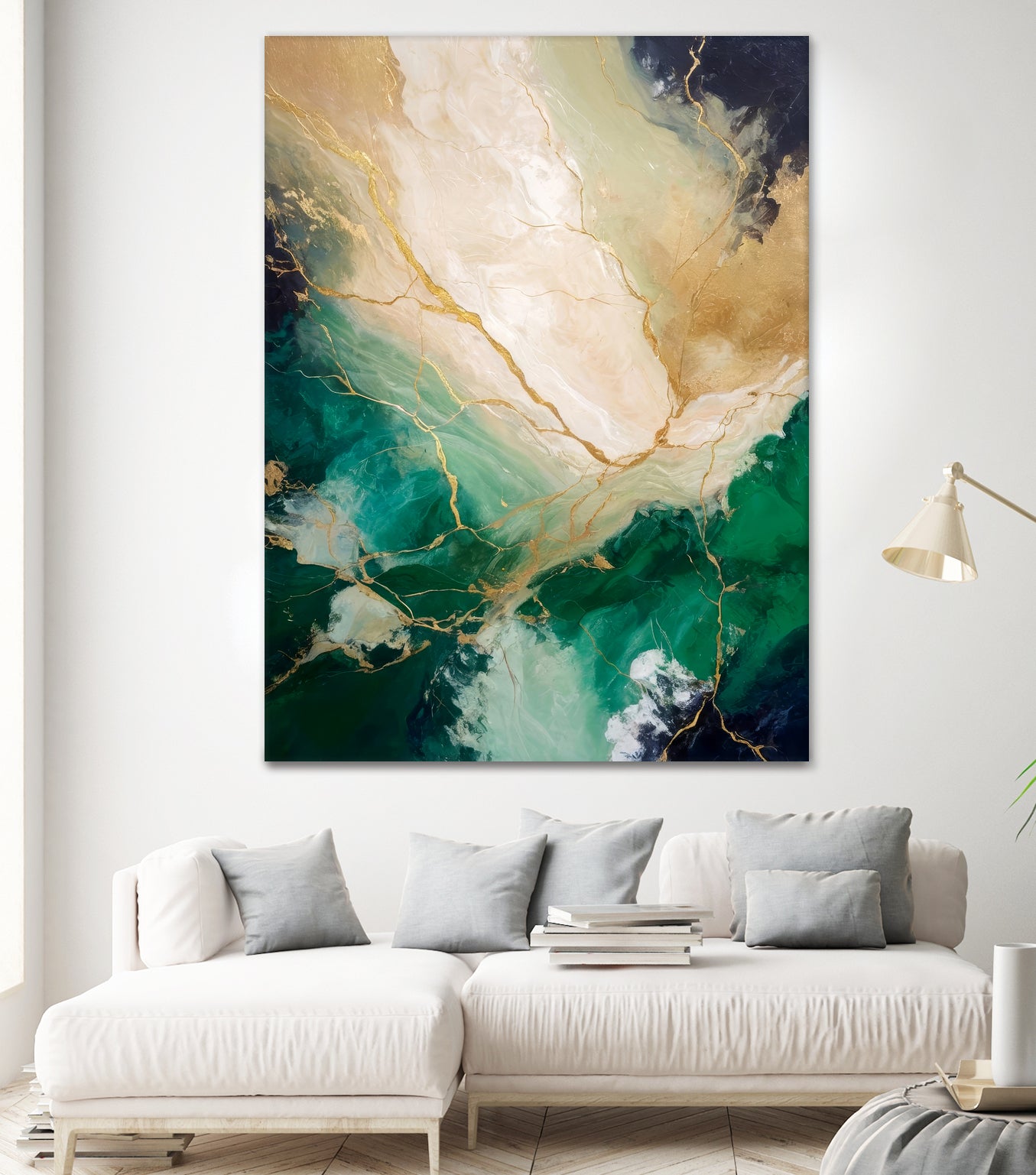 Guilded Radiance by Alpenglow Workshop on GIANT ART - abstract abstract