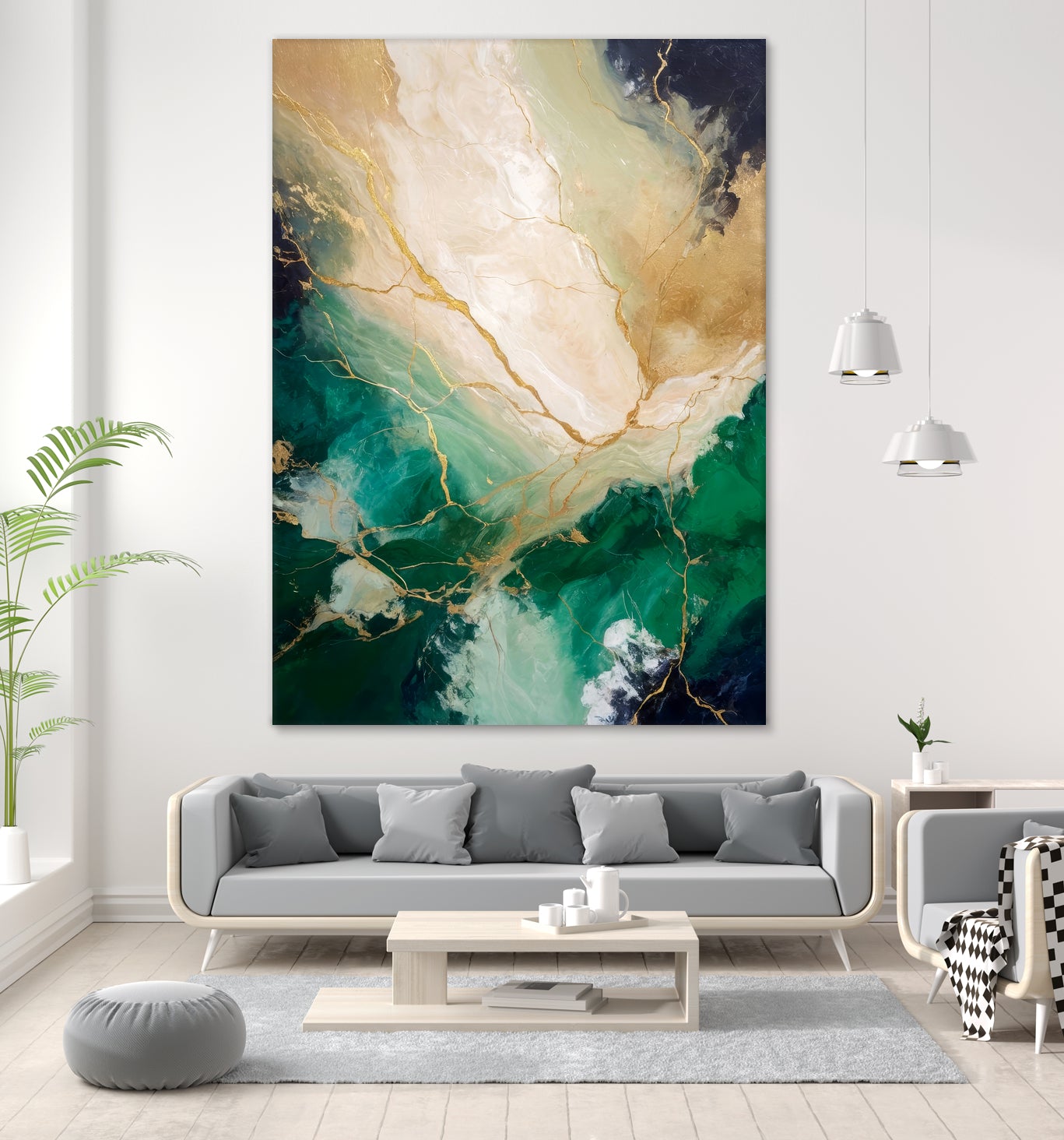 Guilded Radiance by Alpenglow Workshop on GIANT ART - abstract abstract