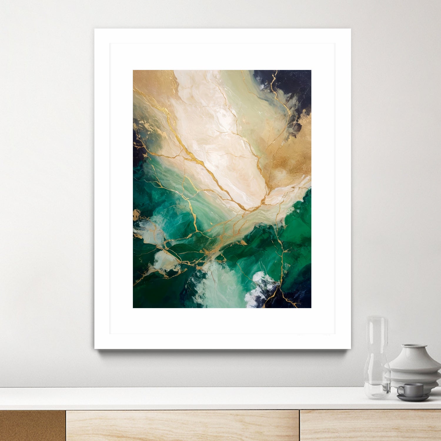 Guilded Radiance by Alpenglow Workshop on GIANT ART - abstract abstract