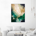 Guilded Radiance by Alpenglow Workshop on GIANT ART - abstract abstract