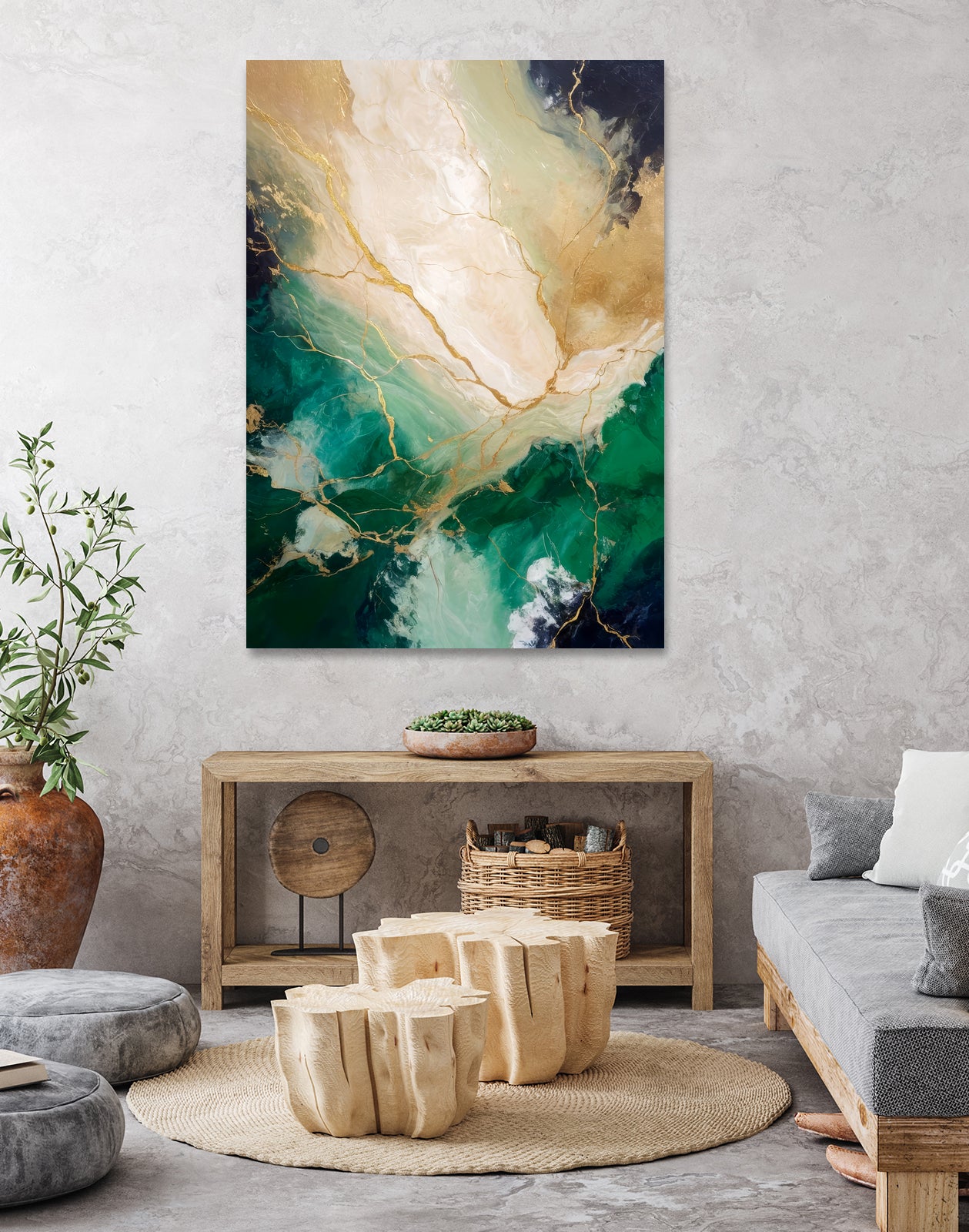 Guilded Radiance by Alpenglow Workshop on GIANT ART - abstract abstract