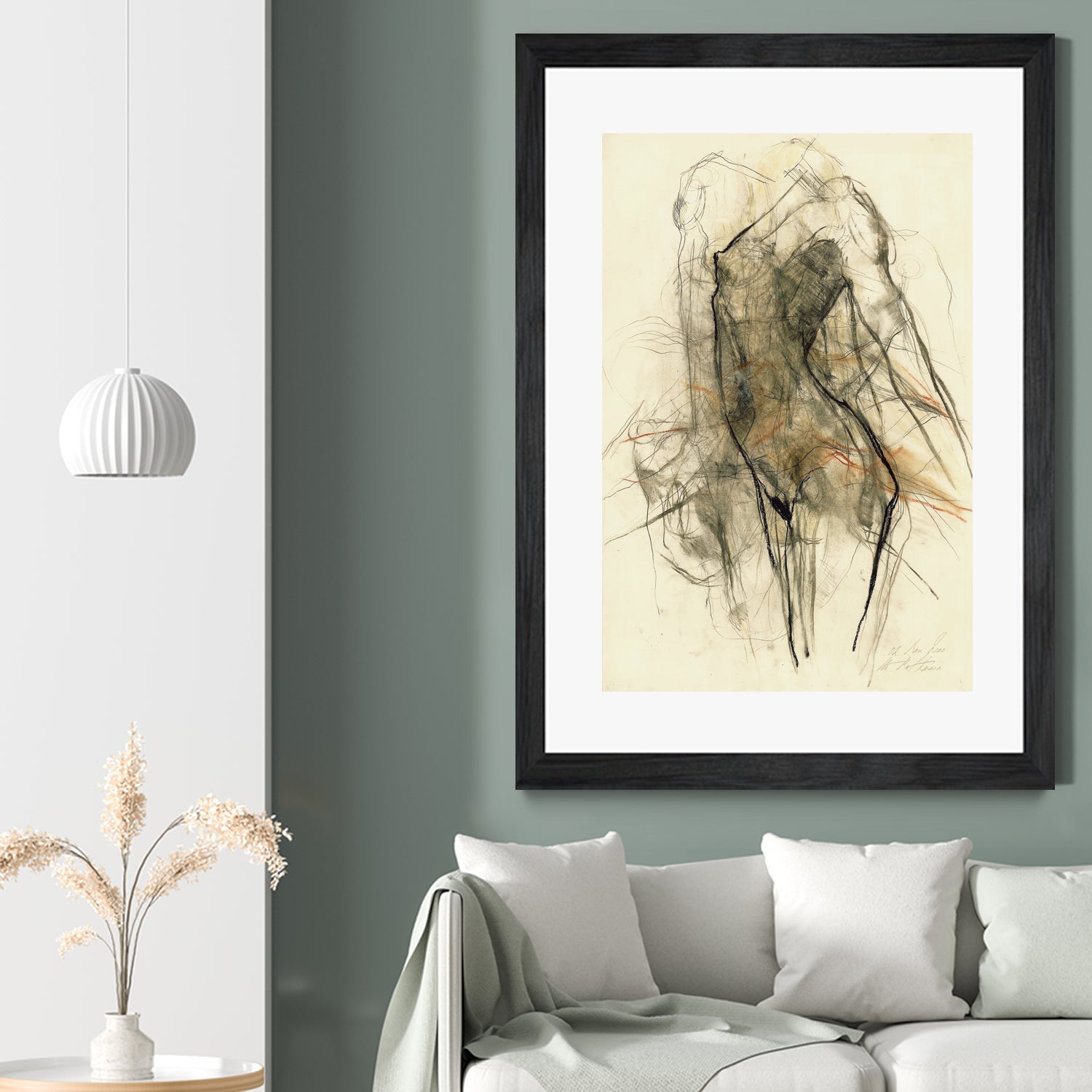 Impression Of Movement And Emotion by Ute Rathmann on GIANT ART - figurative abstract art