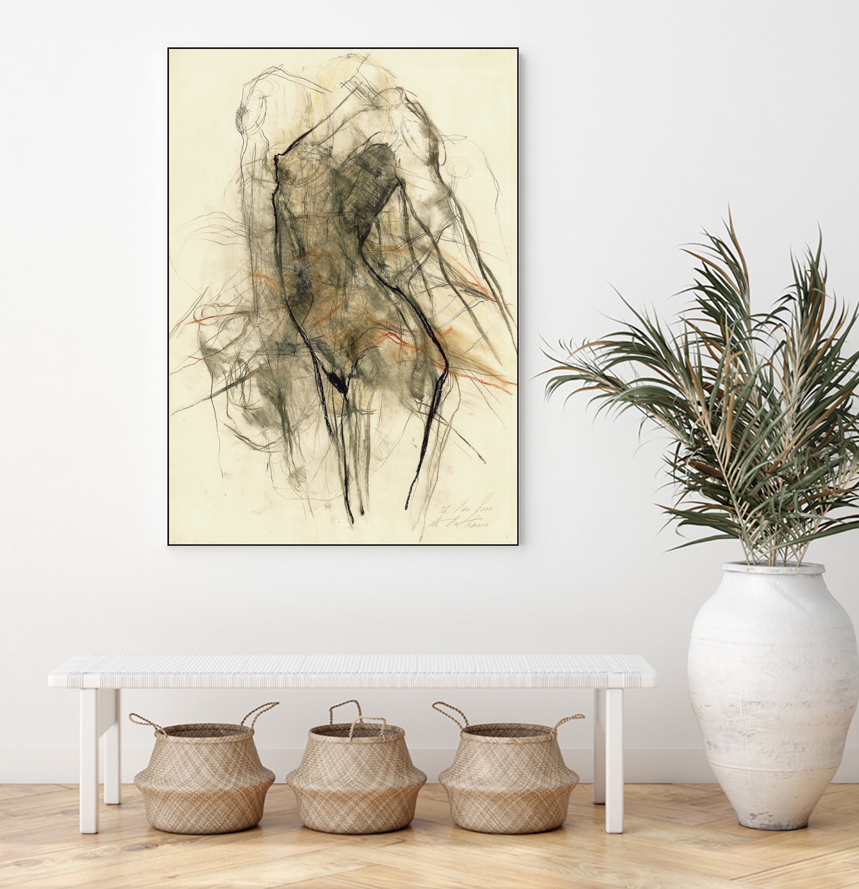 Impression Of Movement And Emotion by Ute Rathmann on GIANT ART - figurative abstract art