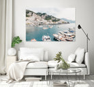 Amalfi coast with boats #2 by Photolovers on GIANT ART - landscape harmony