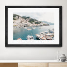 Amalfi coast with boats #2 by Photolovers on GIANT ART - landscape harmony