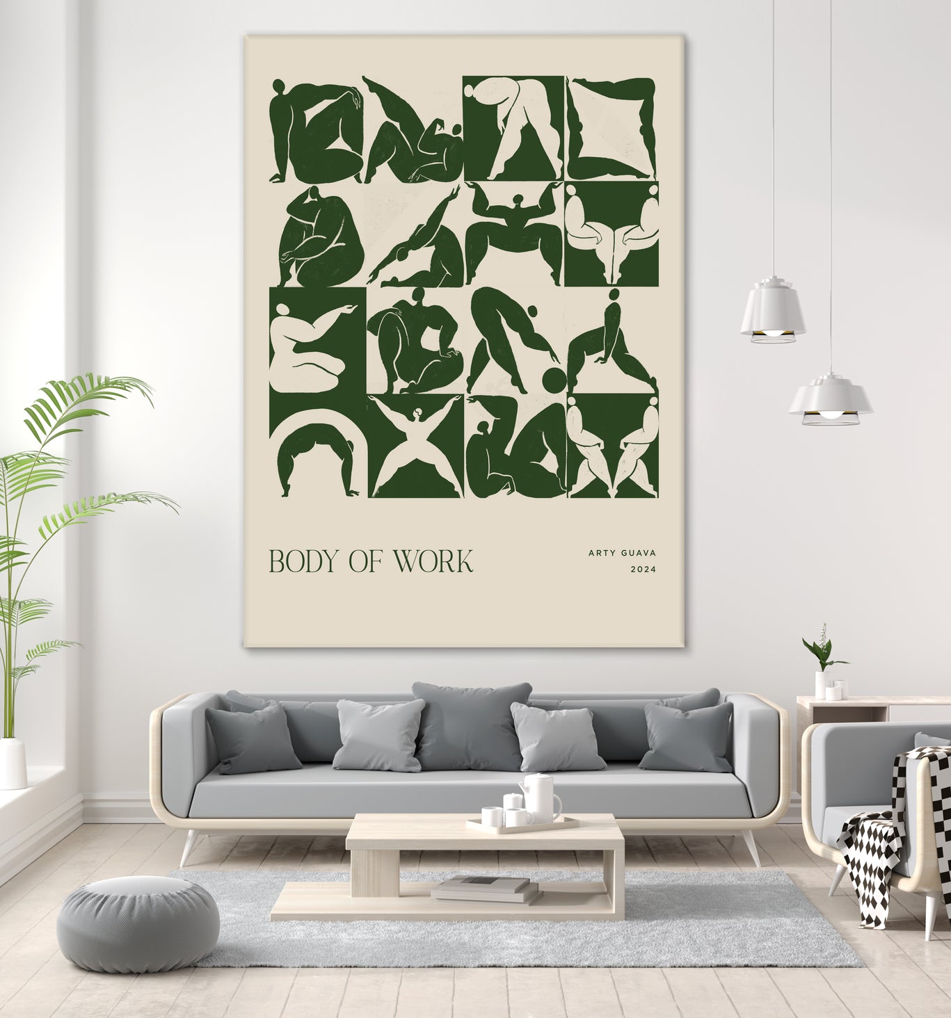 Body of Work (forest) by Arty Guava on GIANT ART - 9600 illustration