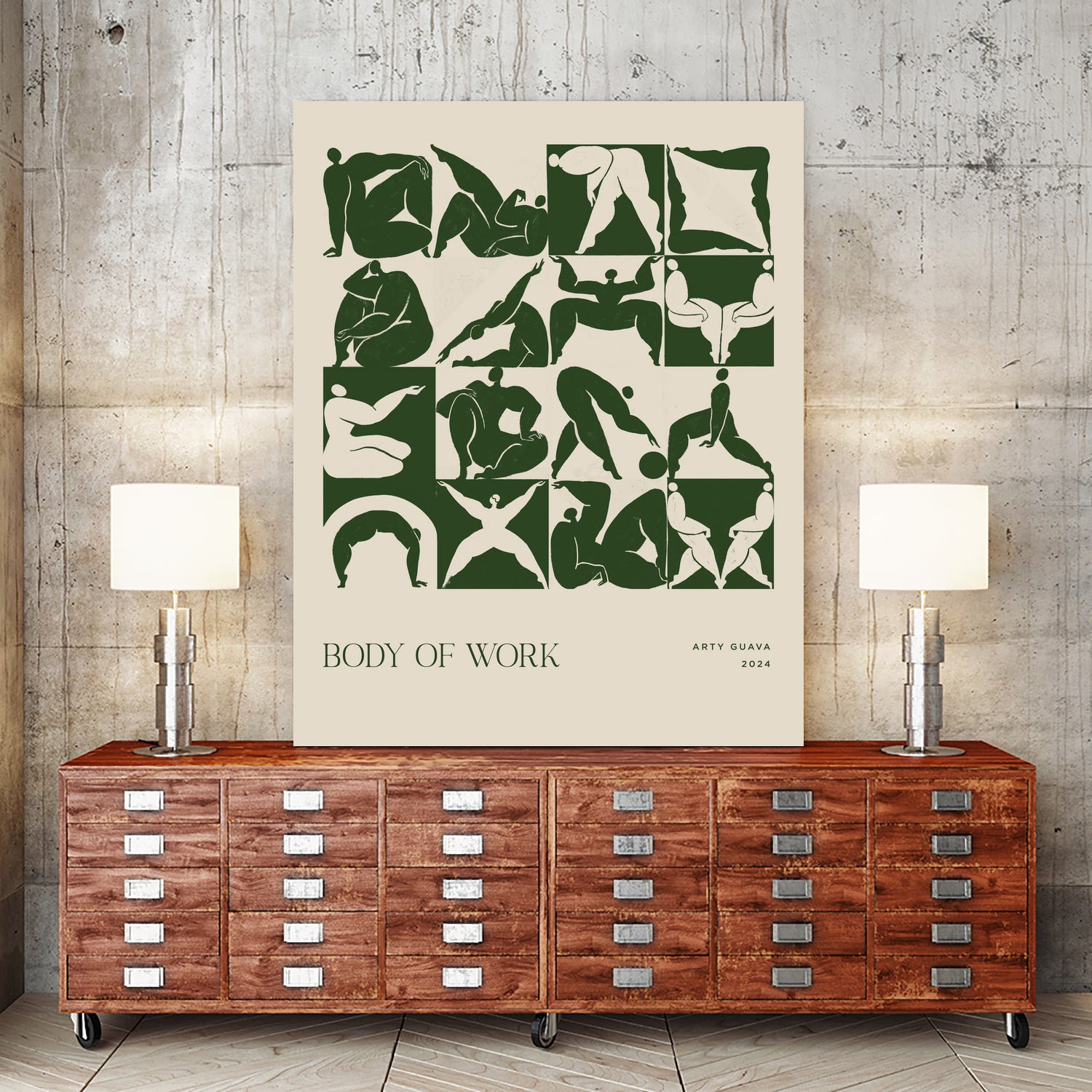 Body of Work (forest) by Arty Guava on GIANT ART - 9600 illustration