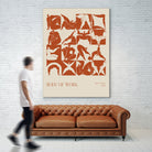 Body of Work (terracotta) by Arty Guava on GIANT ART - 9600 illustration