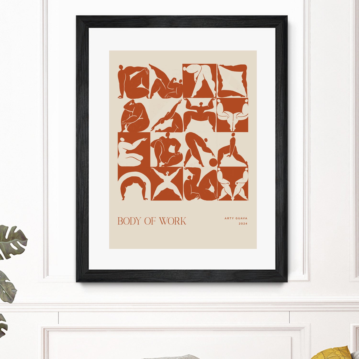 Body of Work (terracotta) by Arty Guava on GIANT ART - 9600 illustration