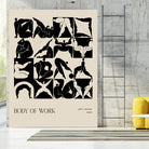 Body of Work (Noir) by Arty Guava on GIANT ART - 9600 illustration