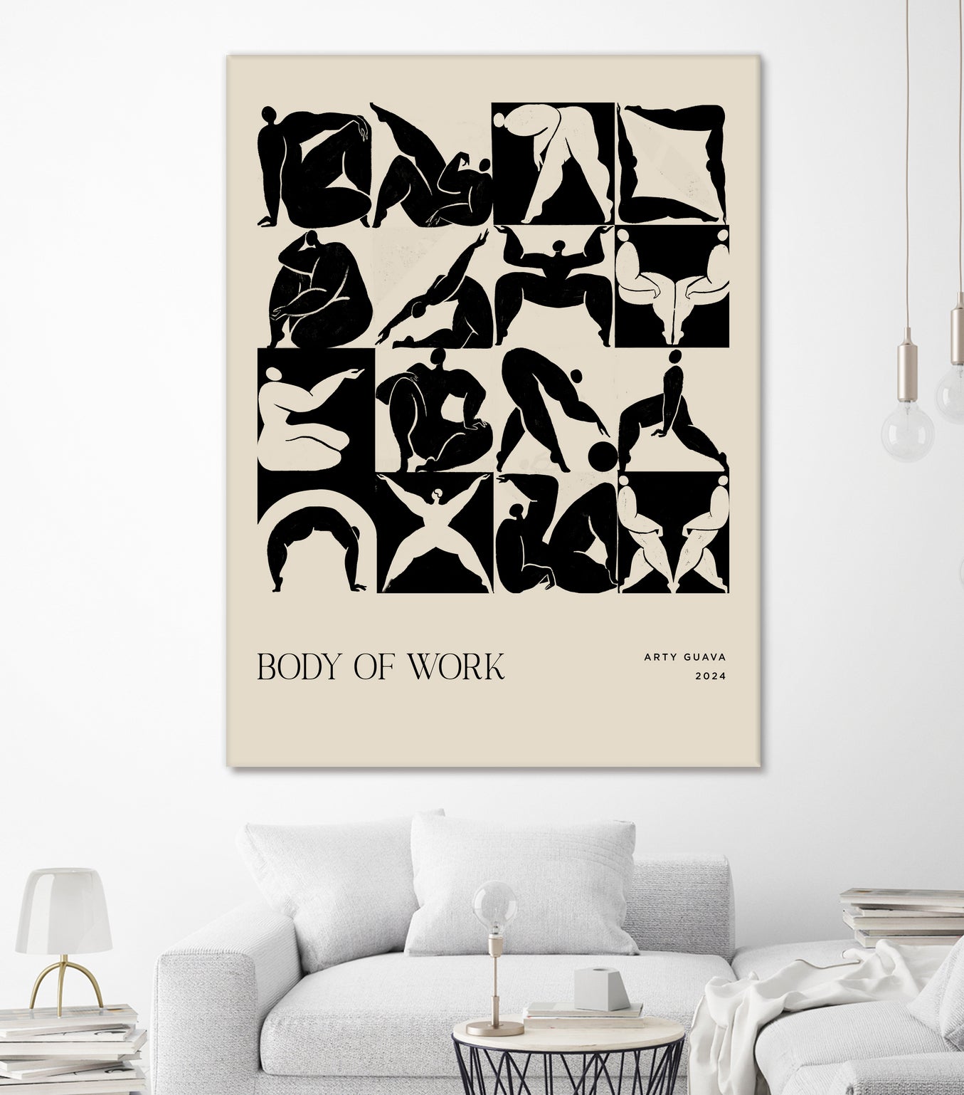 Body of Work (Noir) by Arty Guava on GIANT ART - 9600 illustration