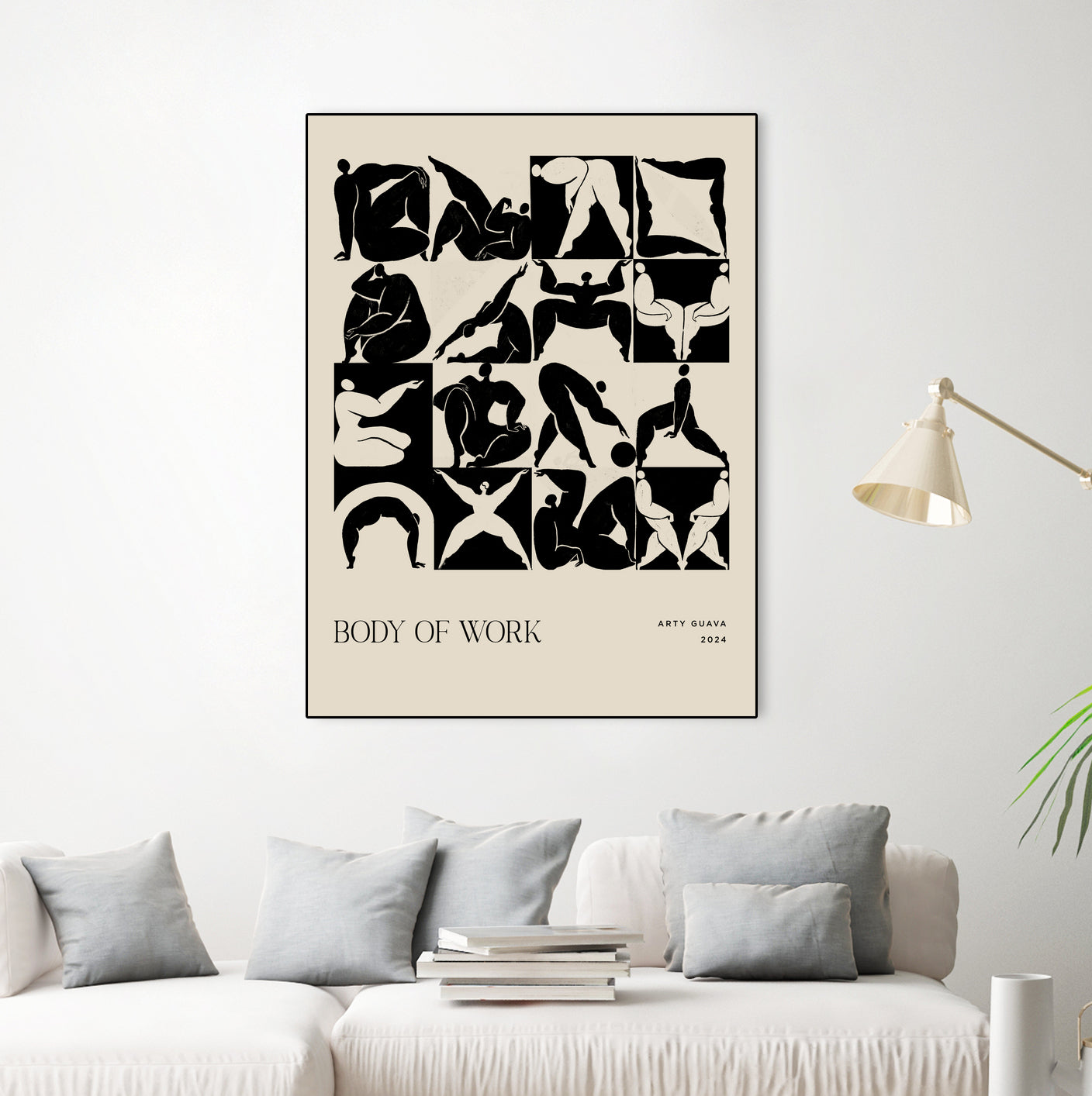 Body of Work (Noir) by Arty Guava on GIANT ART - 9600 illustration