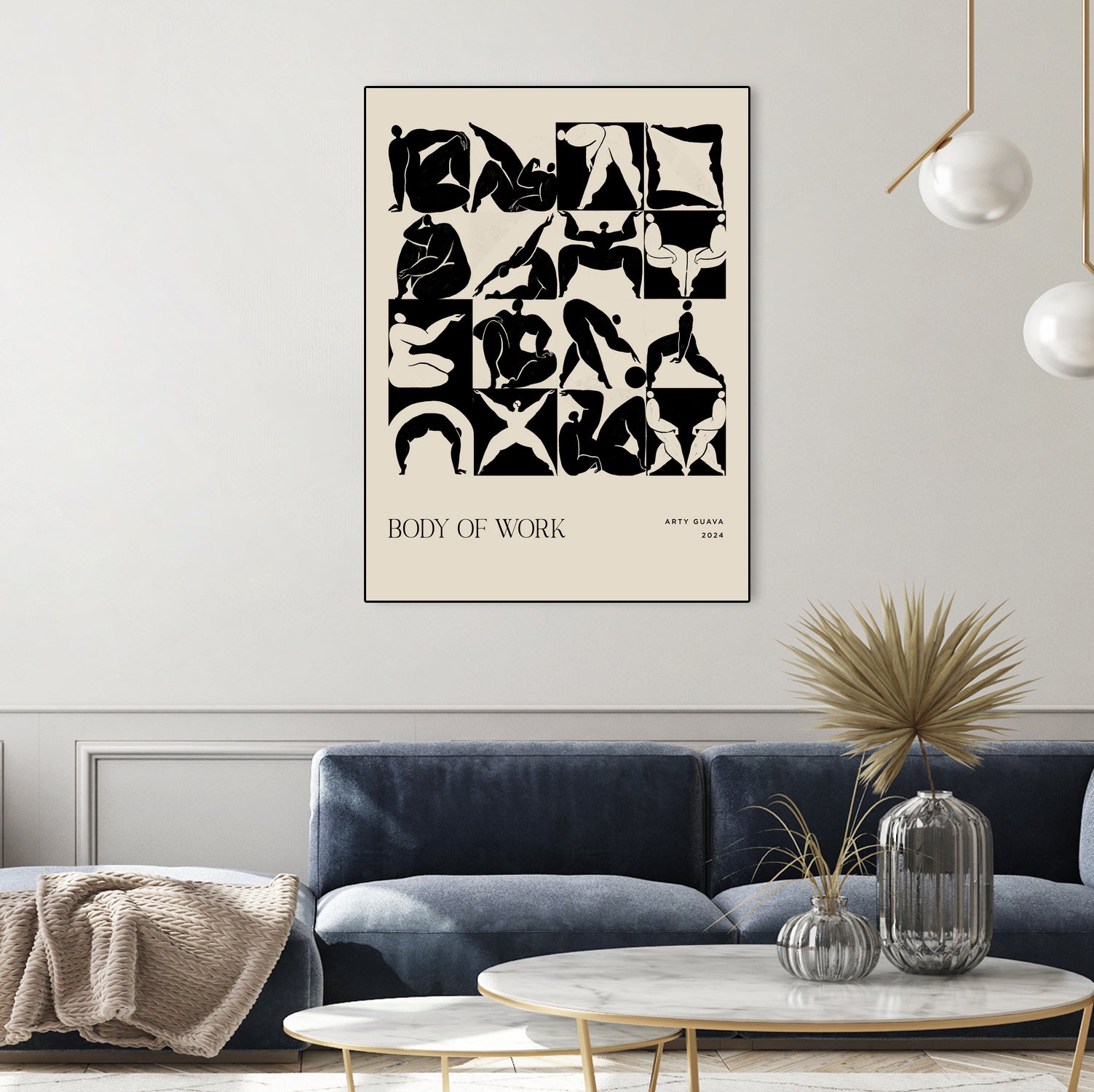 Body of Work (Noir) by Arty Guava on GIANT ART - 9600 illustration