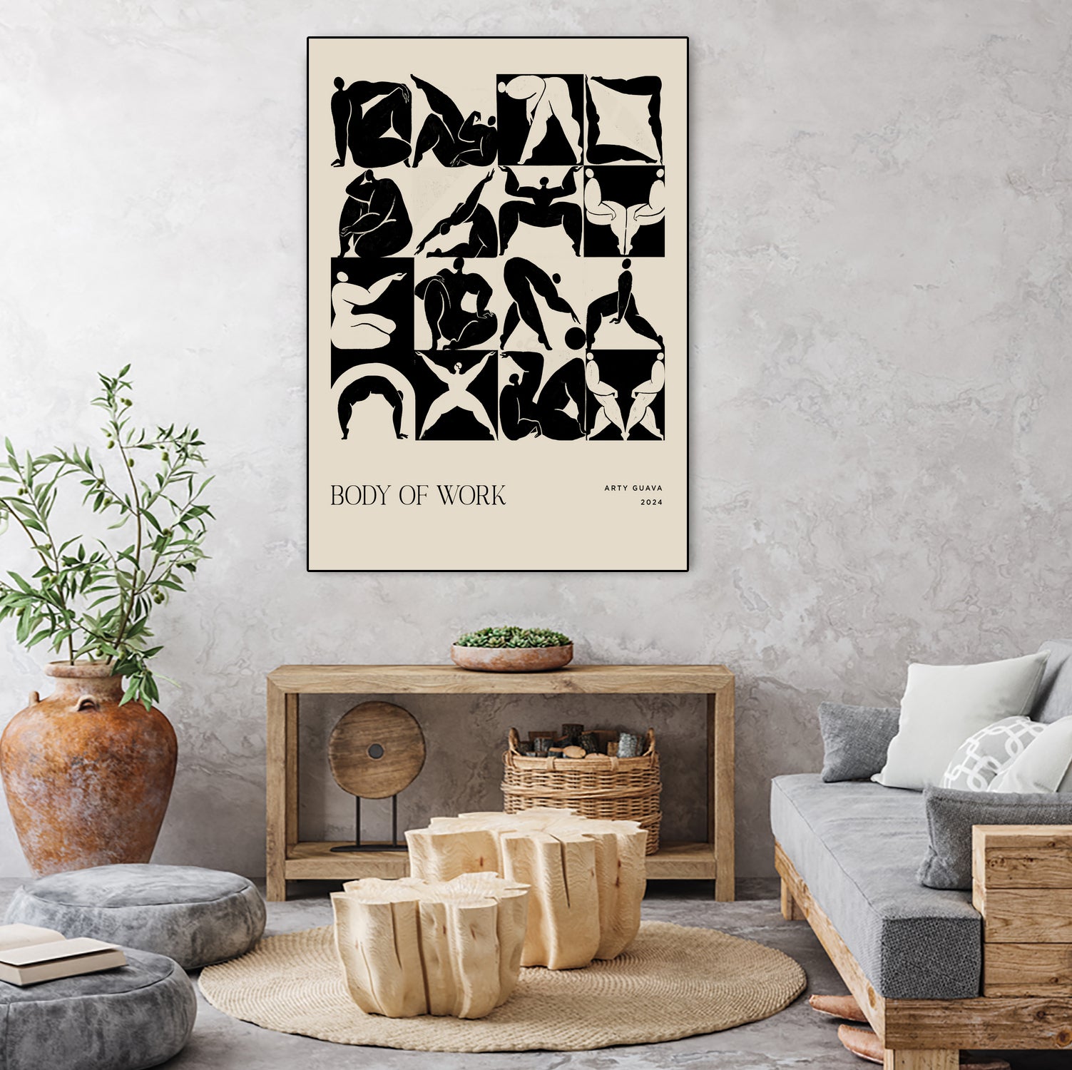 Body of Work (Noir) by Arty Guava on GIANT ART - 9600 illustration