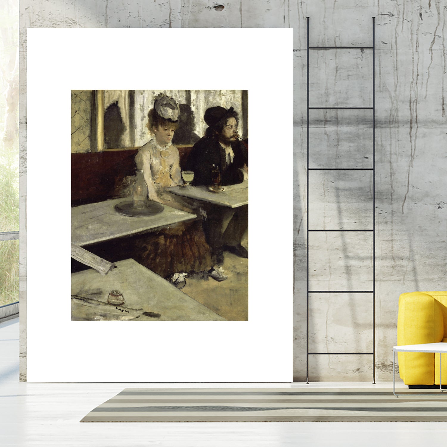 In a CafeI¬Å No.2 by Edgar Degas on GIANT ART - 5906 illustration