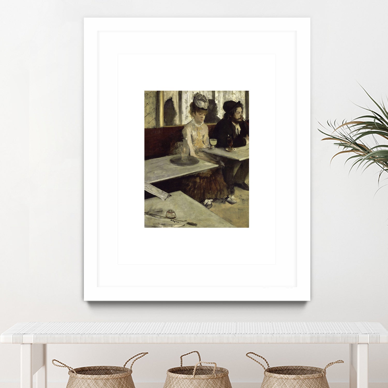 In a CafeI¬Å No.2 by Edgar Degas on GIANT ART - 5906 illustration