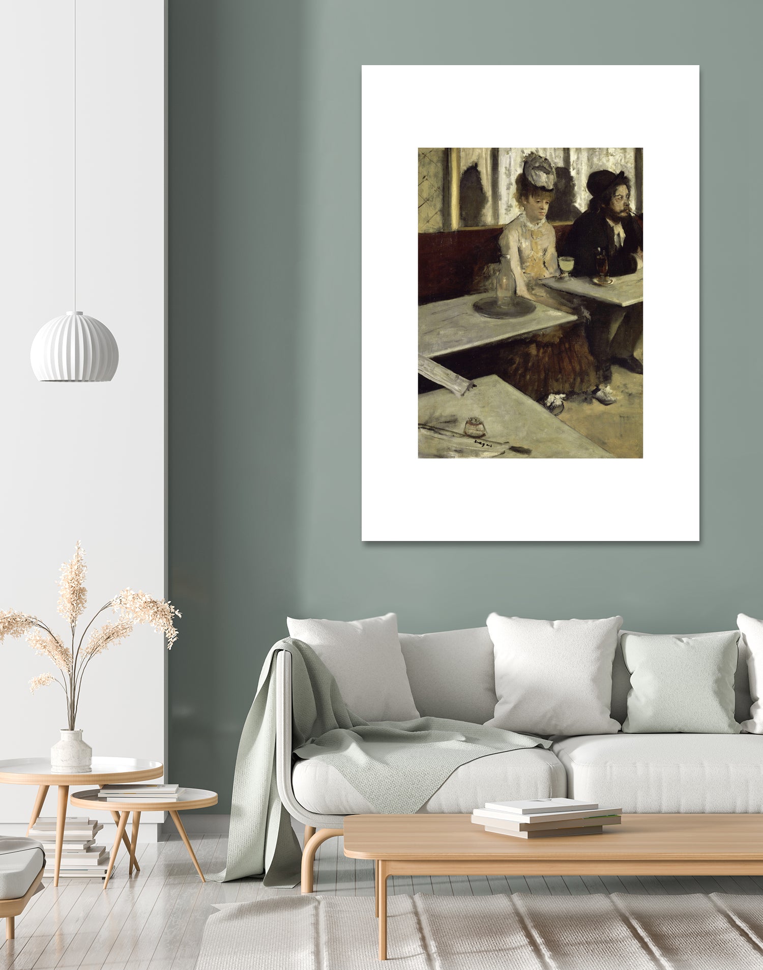 In a CafeI¬Å No.2 by Edgar Degas on GIANT ART - 5906 illustration