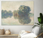 The Seine At Giverny (1897) by Claude Monet on GIANT ART - paintings painting