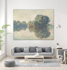 The Seine At Giverny (1897) by Claude Monet on GIANT ART - paintings painting