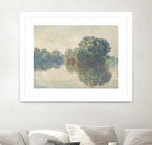 The Seine At Giverny (1897) by Claude Monet on GIANT ART - paintings painting