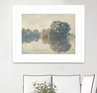 The Seine At Giverny (1897) by Claude Monet on GIANT ART - paintings painting