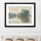 The Seine At Giverny (1897) by Claude Monet on GIANT ART - paintings painting