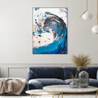Crazy Wave by Anda Bieza on GIANT ART - abstract painting
