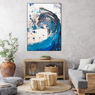 Crazy Wave by Anda Bieza on GIANT ART - abstract painting