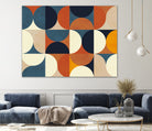 Geometry New12 Marron by Ana Rut Bre on GIANT ART - abstract abstract