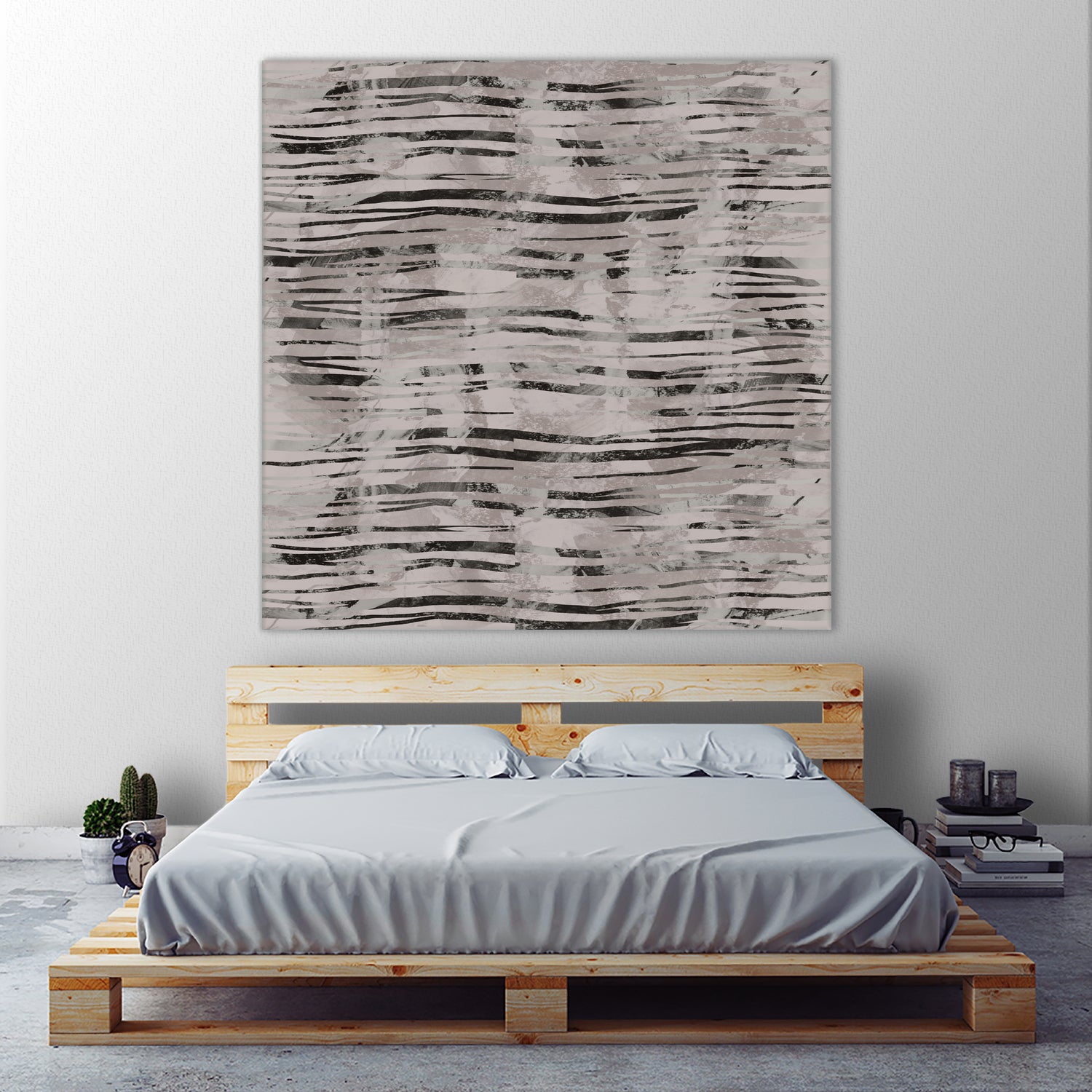 Minimal Organic Wavy Lines 7 by cartissi on GIANT ART - abstract sketch