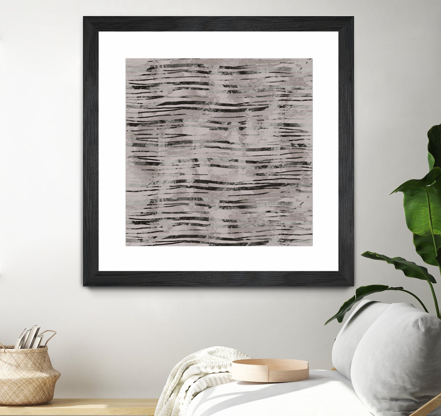 Minimal Organic Wavy Lines 7 by cartissi on GIANT ART - abstract sketch