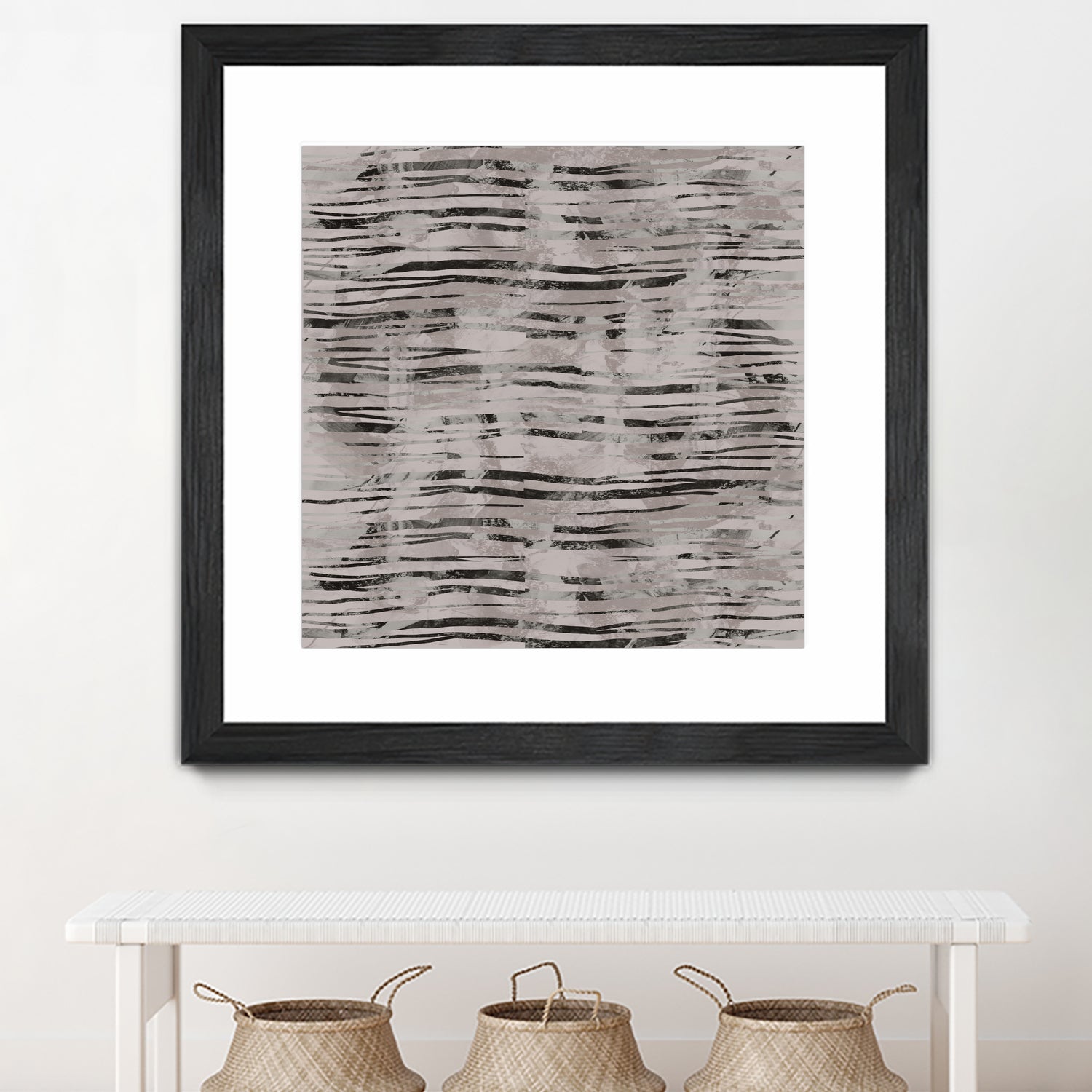 Minimal Organic Wavy Lines 7 by cartissi on GIANT ART - abstract sketch