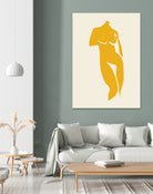Silhouette Grace by Little Dean on GIANT ART - modern art figurative modern art